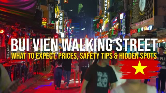 Bui Vien Walking Street (Saigon Nightlife 2025) | What To Expect, Prices, Safety Tips & Hidden Spots