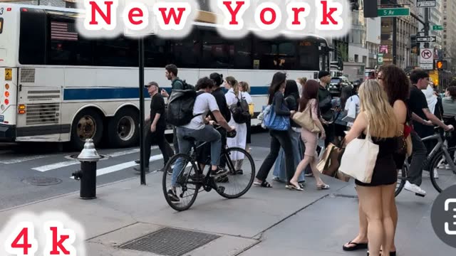 New York City Walking Tour 4k, My Favorite Place to Walk